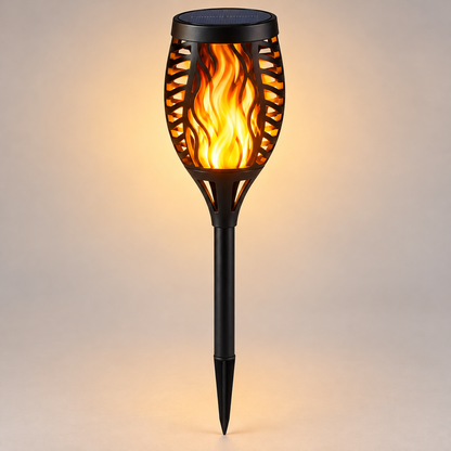 Solar Flickering Flame Torch Light