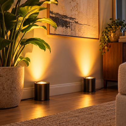 Indoor Floor Can Uplights
