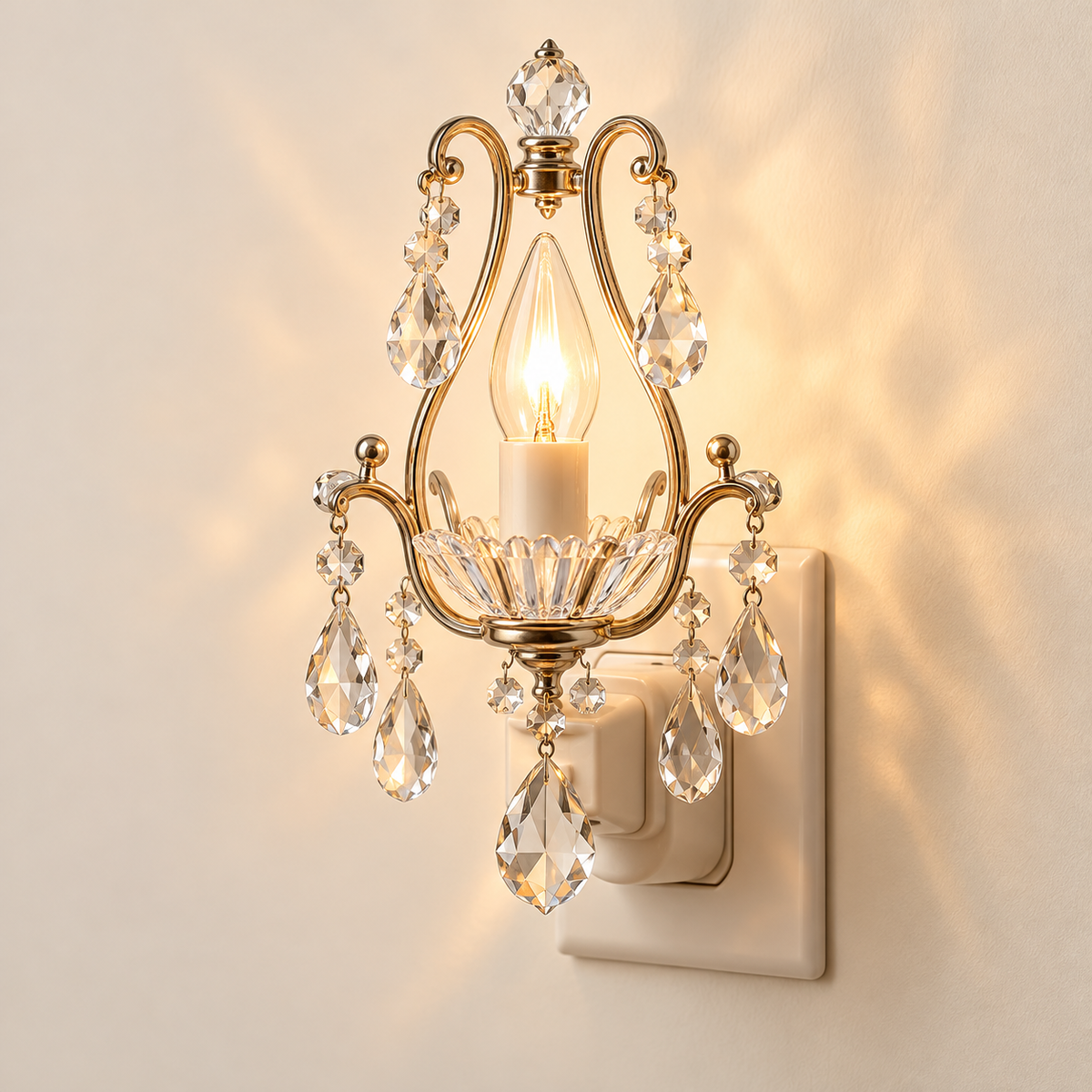 Chandelier Flame Night Light