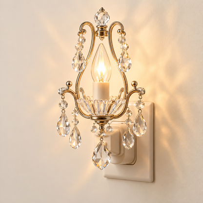 Chandelier Flame Night Light