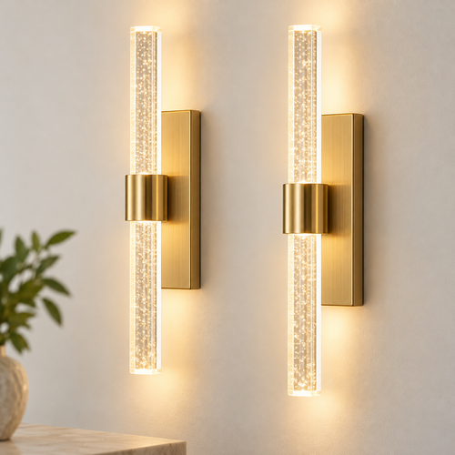 White Ceramic Table Lamps Set