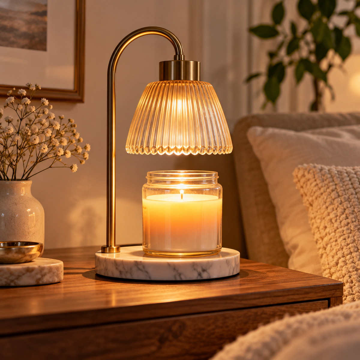 Candle Warmer Lamp with Timer